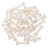 Abaodam 30pcs Mini Fake Bones for DIY Crafts Small Simulated Skeleton Models