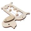 Abaodam Wooden Calculating Bead Model DIY Preschool Supply for Schools