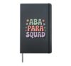 ABA Para Squad Therapist Paraeducator Special Education Hardcover Journal, Black