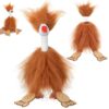 Abbylike Halloween Mini Desk Goose Outfits 7 Inch,Sasquatch