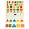 ABCKEY Montessori Toys for 3-6 Year Old Boys Girls Toddlers Learning Gift