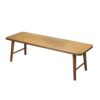 ABHNUGFS Study Writing Table PC Desks Simple Solid Wood Desk Computer Desktop Home Study Rectangular Office Workbench(A,140 * 60 * 75cm)