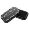 ABOOFAN Vintage Black Water-Based Ink Pad for Stamps Fast Drying and Vivid Print Making, Portable Petal-Shaped Sponge for Crafting and DIY Scrapbooking Activities