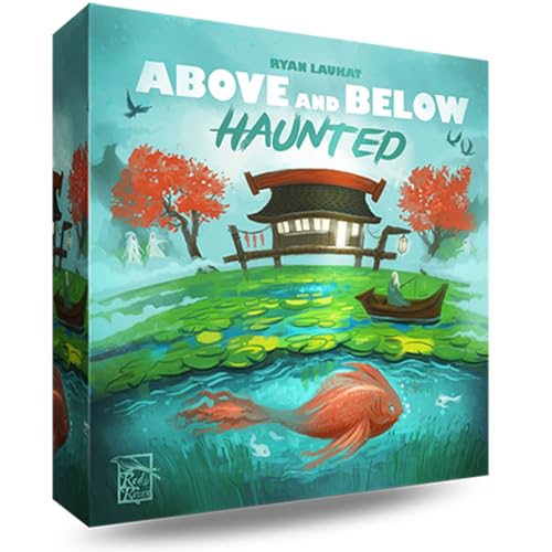Above and Below: Haunted Board Game | Spooky Story Adventure | Red Raven Games | Village Building | 2–4 Players | Ages 8+ | 2026 Origins Award Nominee