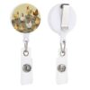 A Brood of Chickens Sturdy Badge Reel, ID Badge Holder Clip