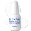 Absolute 3% Copper Peptides Serum for Face - Smoothing & Firming Lifting Serum with Copper Tripeptides - Helps Improve the Look of Fine Lines, Pores & Skin Elasticity, 1 fl oz