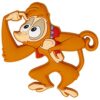 Abu from Aladdin Soft Touch PVC Magnet