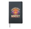 Abundance Is A Mindset Wealth Growth Positivity - Hardcover Journal, Black