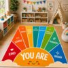 ACANTILA DECOR Classroom Reading Rug for Kids Library Room