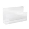ACNTENY Acrylic Mail Holder, Self Standing Letter Organizer, Transparent