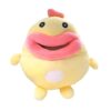 ACNTENY Plush Chick Car Tissue Box Holder, Yellow, 22 x 22 x 4 cm