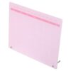 Acrylic Desktop Dry Erase Calendar Board with Stand, Pink
