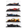 Acrylic Display Case for Lego 42206/42207/42141/42171/42172/ Racing Car Building Set– Dustproof Display Box & Showcase, Display Box Compatible with Lego 42207 -Only Display case