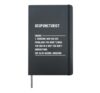 Acupuncturist Definition Shirts Funny Job Title Hardcover Journal, Black