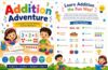 Addition Adventure: A Complete Concept-Building Addition Activity Workbook with Pictures, Finger Counting, Number Lines, Ten Frames, Word Problems & Fun Practice for Kids Ages 4–8