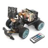 Adeept PiCar-B Metal Smart Robot Car Kit for Raspberry Pi 5/4B/3B+/3B(Raspberry Pi NOT Included), AI Vision Robot with OLED Display, Camera, OpenCV, Python Programming, STEM Educational Robotics Kit