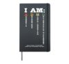 ADHD Authentic Determined Highly Creative Different Hardcover Journal, Black