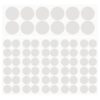 Adhesive Dots 10 White for Crepe Paper Flowers 10 Sheets