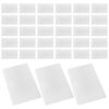 Adhesive Label Pockets Card Holders 40pcs PVC Peel and Stick