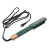 Adjustable Hair Straightener Portable Styling Tool for Women, Green
