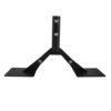 Adjustable Weather Vane Installation Bracket Carbon Steel Black Roof Mount