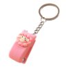 Adorable Miniature Stapler with Keyrings Pocket Size Stapler 20 Sheets Capacity for School Offices Document Organization Dense
