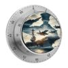 Adult Soldier Plane Kitchen Timer for Cooking with Magnetic Back