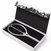 Adult Tennis Swing Tool Practice Aid Training Device Practice Equipment with Counting Display Lightweight Aluminum Alloy Frame Suitable for Skill, Gray, Standard (no Light)