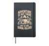 Adventure Is Out There But So Are Serial Killers Hardcover Journal, Black