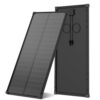 AeternaSol 100W 12V Mono Solar Panel Black PV Module for Off-Grid System