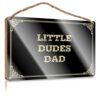 AFGD Plaque, Closet Decor Little Dudes Dad Unique Office Decor