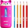 AFMAT Electric Pencil Sharpener, Fully Automatic, for 6.5-12mm Pencils