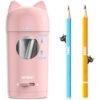 AFMAT Electric Pencil Sharpener, Pencil Sharpener for Classroom, Auto in & Out, Fully Automatic for φ7-8mm Pencils, Rechargeable & Cordless, Kids Pencil Sharpeners for Classroom Home School PSX9