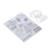 Ahgsup Clear Stamp Christmas Transparent DIY Card Making Craft Supply