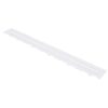Ahgsup Double Sided Paper Tear Ruler with Cover Edge - Plastic Ruler for Crafts, Scrapbooking, Journals and Cards - Features Accurate Marks on