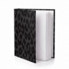 Aicese Black Cheetah Print Hardcover Photo Album 4x6 18 Pockets