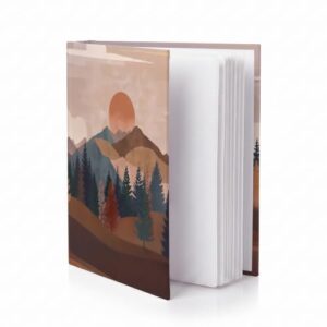 Aicese Boho Earth Tone Hardcover Photo Album 4x6 18 Pockets