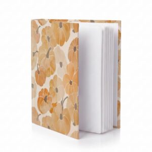 Aicese Orange Fall Pumpkin Hardcover Photo Album 4x6 18 Pockets