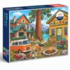 AIDUOTEK 500 Piece Jigsaw Puzzle for Adults - Lakeside Mountain Camp
