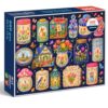 AIDUOTEK 500 Piece Jigsaw Puzzle for Adults - Midnight Tulip Cottage