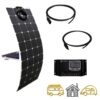 AIMS Frontier Hornet 130W Panel & 20A PWM Solar Expansion Kit