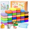 Air Dry Clay 36 Colors Christmas Birthday Gifts for Boys Girls 3-8