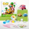 Air Dry Clay Kit for Kids - 3 Boxes Pull Back Car Making