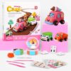 Air Dry Clay Kit for Kids - 3 Boxes Pull Back Car Making