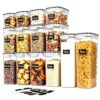 Airtight Food Storage Containers Set, 14 PCS with Lids, BPA-Free