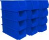 Akro-Mils 30234 AkroBins Plastic Storage Bins, 15"x5"x5", Blue, 12-Pack