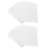 Alasum 100pcs Scrapbooking Craft Foam Board A4 White Printing Sheets