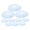 Alasum 10pcs Seashell Jewelry Box Plastic Trinket Organizers