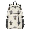 ALAZA Bee Pattern Backpack Travel Laptop Backpack Purse for Women Men Teens Girls School Bag College Bookbag Water Resistant Casual Daypack 28