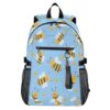ALAZA Bee Seamless Backpack Travel Laptop Backpack Purse for Women Men Teens Girls School Bag College Bookbag Water Resistant Casual Daypack 30